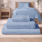 Mellanni Iconic 4-Piece Bed Sheet Set, 16" Deep Pocket (Queen, White)