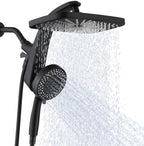 Rain Shower Head with Handheld Showerhead, Chrome 1.8GPM 460311
