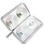 Siveit CD DVD Cases 96 Capacity Disc Storage Binder for Car(Black)