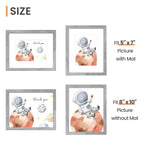 upsimples 8x10 Picture Frames, Gallery Wall Frames Set of 5, Black