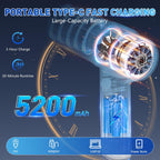 KMM Handheld Car Vacuum Cleaner, Hand Held Vacuum Cleaner and Air Duster