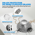 zaa Shower Drain Hair Catcher Bathtub Drain Strainer Sink Drain Protector