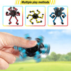 Transformable Fidget Spinners,9PCS Funny Sensory Fidget Toys for Kids
