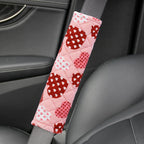 Amooca 2 Pack Seat Belt Covers Soft Shoulder Pad for Cars & Backpack
