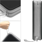 Siveit CD DVD Cases 96 Capacity Disc Storage Binder for Car(Black)