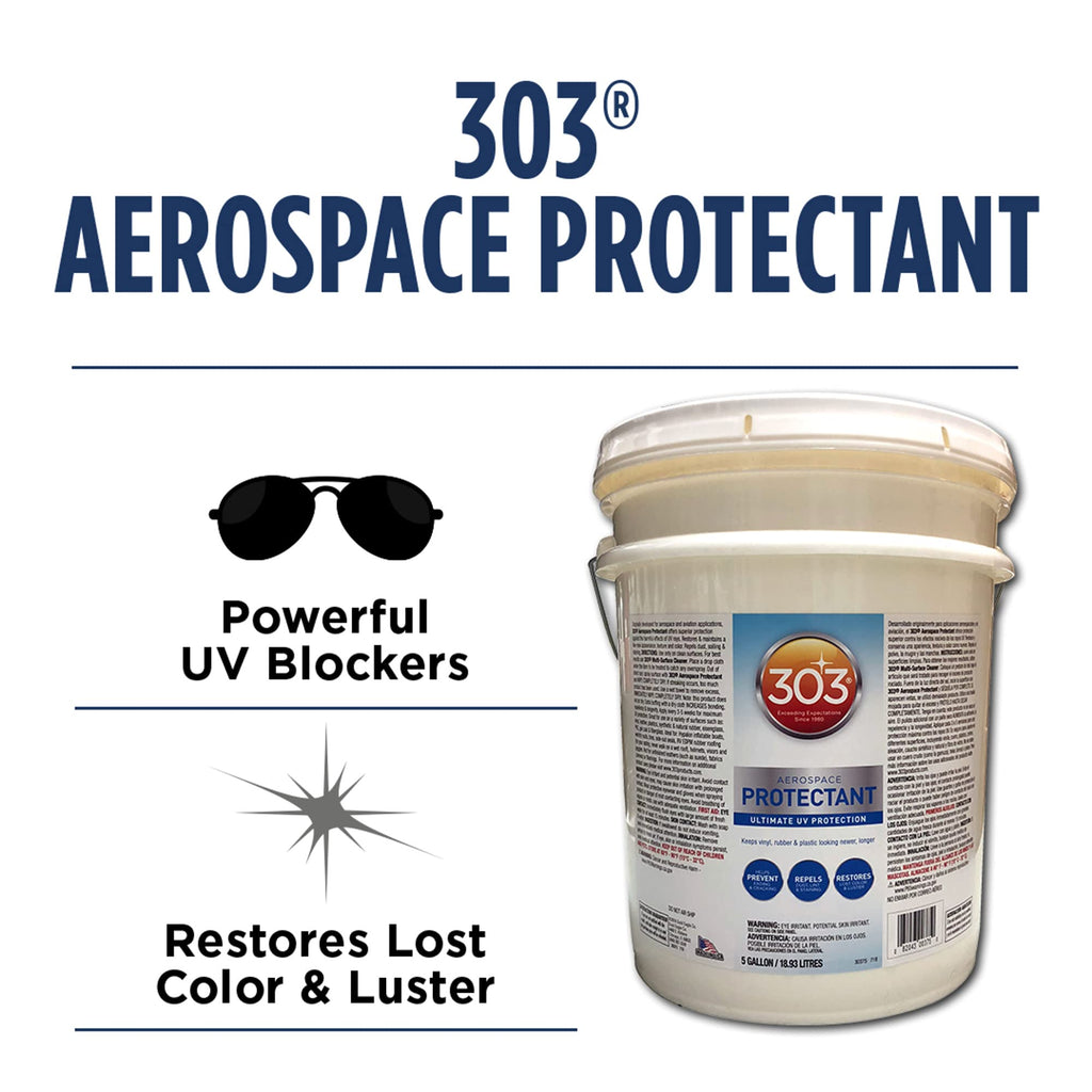 303 Aerospace Protectant for Vinyl, Plastic & Rubber, 1 Gallon