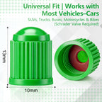 Outus Tire Valve Stem Caps Universal Tire Caps, 800 Pcs, Black