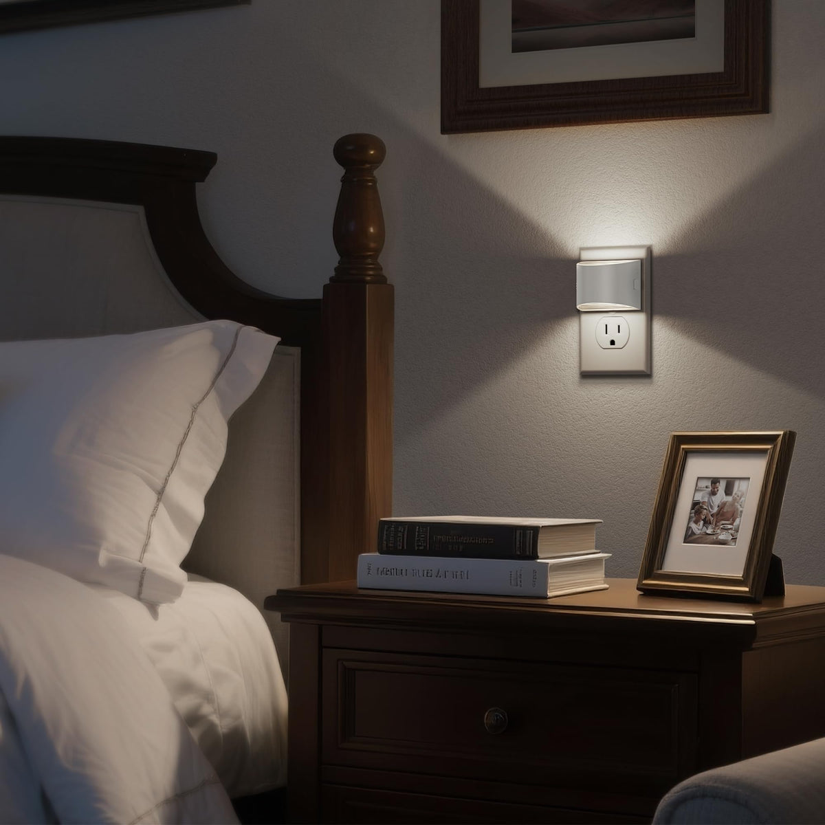 DORESshop Night Light, Night Lights Plug into Wall, Adjustable, 3000K