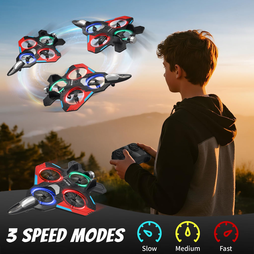 4DRC RC Planes Remote Control Airplanes for Kids,Halloween,2Batteries