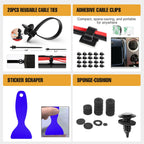 GOOACC 238Pcs Auto Trim Removal Tool and Push Pin Retainer Clip Set