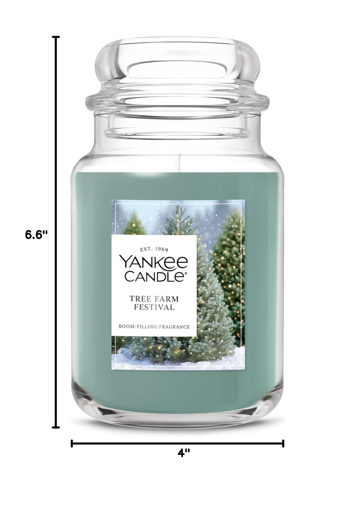 Yankee Candle Balsam & Cedar Scented Candle, 22oz Large Jar