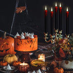GenSwin 10.8" Flameless Floating Candles Wand Halloween Decorations