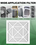 TRIGHTFILTERS 14x20x1 Air Filter 4 Pack, MERV 8 Filter Replacement