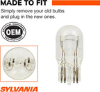 SYLVANIA 7443 Long Life Miniature Bulb, Daytime Running Light, 2 Bulbs