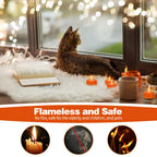 KOABY 12/24/50/100/200/400 Pack LED Tea Lights