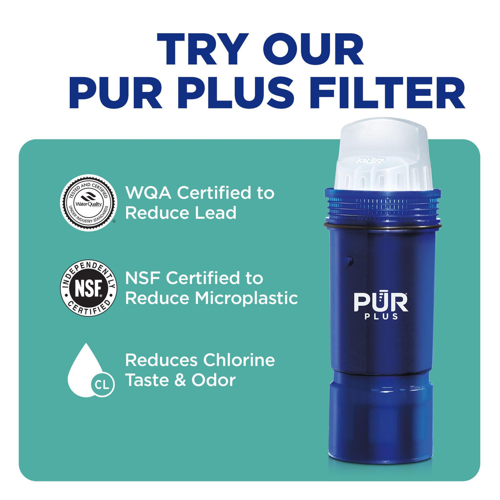 PUR Water Filters for Pitcher & Dispenser, Replacement Water Filter