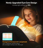 Gritin Book Light Rechargeable, Clip on LED Reading Light for Books in Bed