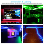 DAYBETTER LED Strip Lights 110ft RGB Music Sync Smart App Control 1 Roll