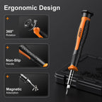 JOREST Small Precision Screwdriver Set with Torx Triwing Phillips, Mini Repair Tool Kit for Macbook, Computer, Laptop, PC, iPhone, PS5, Xbox, Switch, Glasses, Watch, Ring Doorbell, Electronics