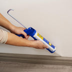 Bates- Caulking Gun, 10:1 Thrust Ratio, Orange, No Drip Sealant Gun
