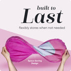 Handy Laundry Collapsible Mesh Pop-Up Hamper with Side Pocket