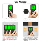 Stud Finder, Upgranded Wood and Metal Stud Detector, Live Wire Detection