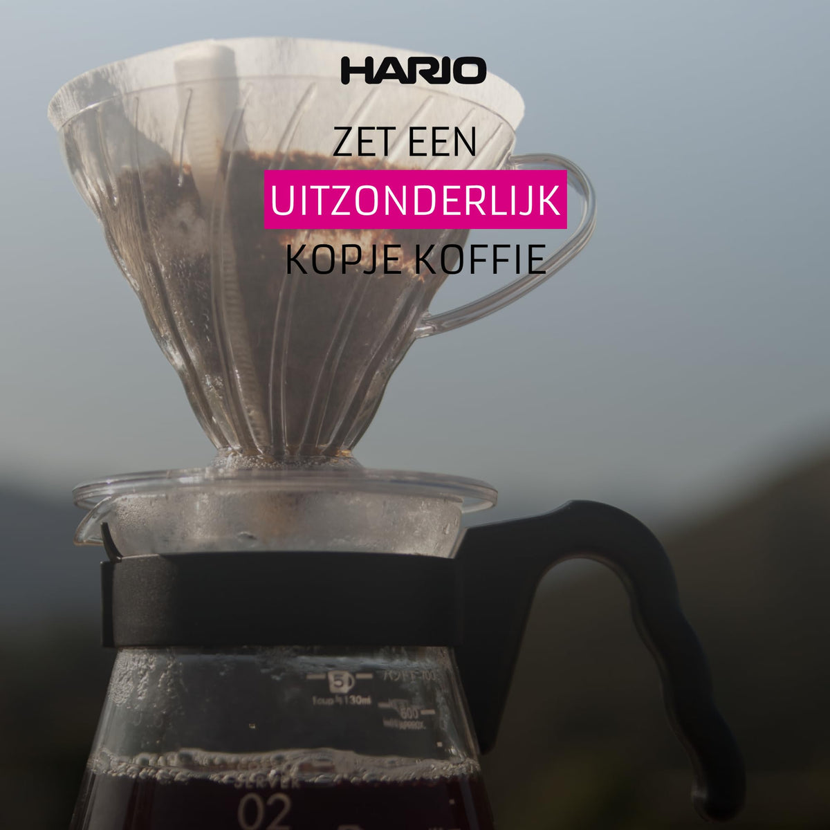 Hario V60 Paper Coffee Filter, Size 02, Natural, 200ct