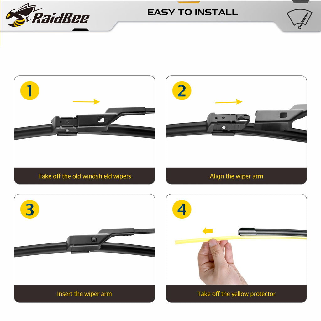 Windshield Wiper Blades Replacement for