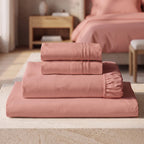 Mellanni Iconic 4-Piece Bed Sheet Set, 16" Deep Pocket (Queen, White)