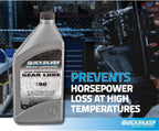 Quicksilver SAE 90 High Performance Gear Lube, 32 oz