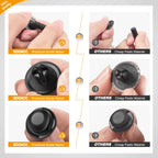 GOOACC 238Pcs Auto Trim Removal Tool and Push Pin Retainer Clip Set