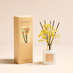 COCORRÍNA Reed Diffuser - Apple Cider 3.38 fl oz Reed Diffuser for Bedroom Bathroom Home Décor