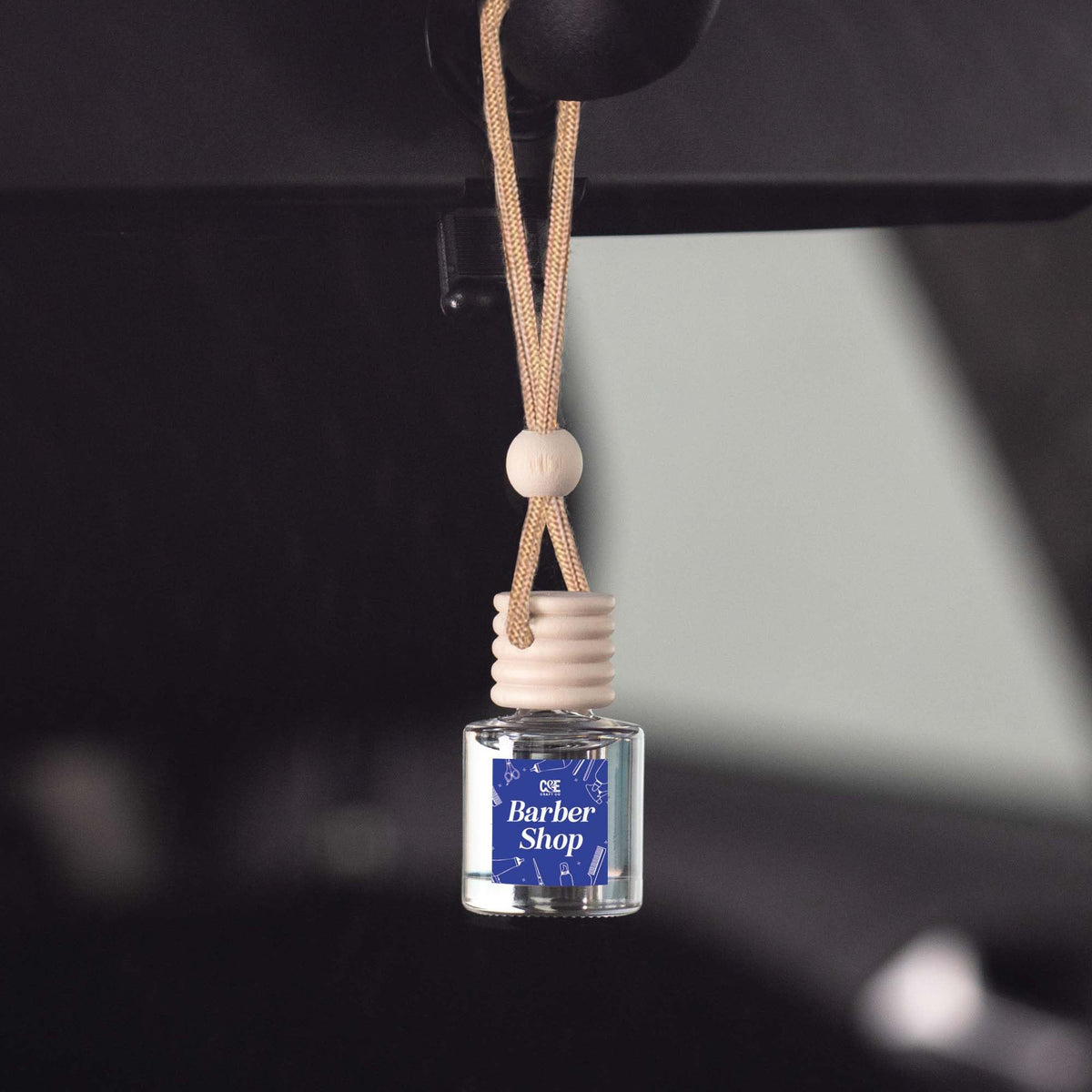 CANDECraftCo 2 Pack Hanging Car Air Freshener Diffuser for Essential Oils