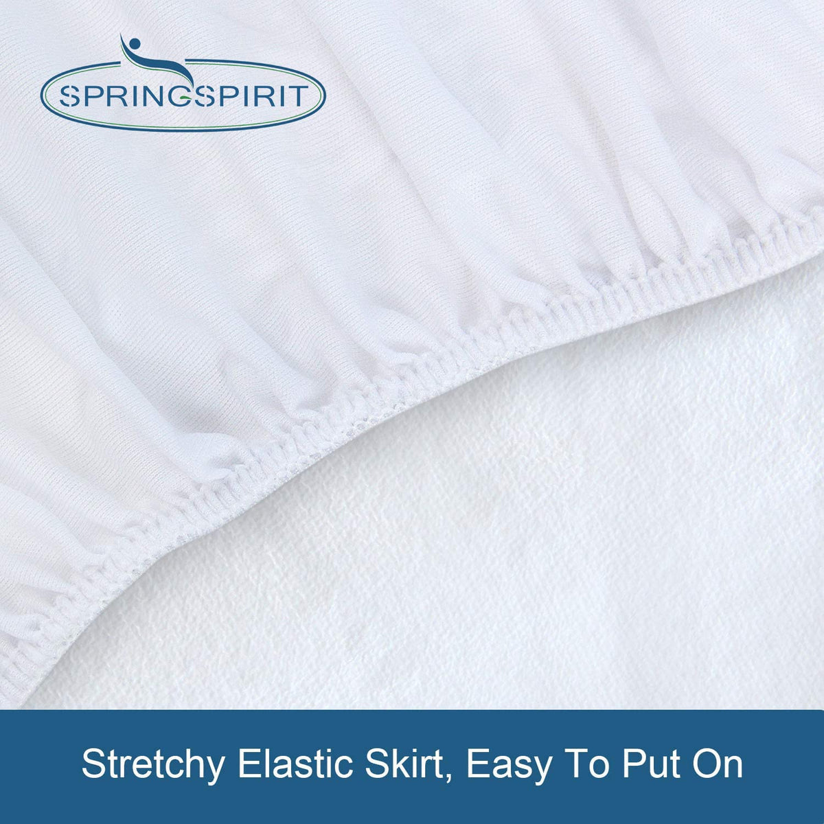 Twin Size Mattress Protector Waterproof,Absorbent Fitted Sheet