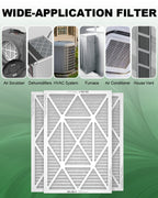 TRIGHTFILTERS 14x20x1 Air Filter 4 Pack, MERV 8 Filter Replacement