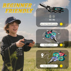 4DRC RC Planes Remote Control Airplanes for Kids,Halloween,2Batteries