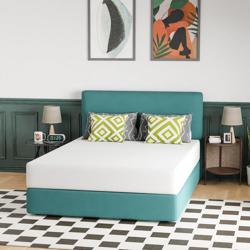 FDW | 5 Inch Twin Mattress | Medium Firm | Gel Memory Foam | White