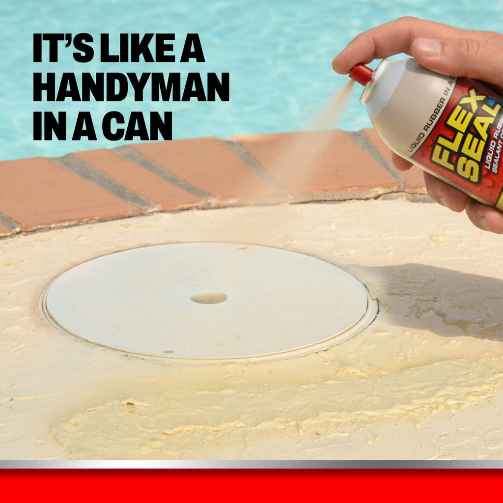 Flex Seal Spray Rubber Sealant Coating, Waterproof, Clear, 17 oz, 2-Pack