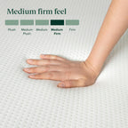 Zinus 14 Inch King Lumbar+ Premium Memory Foam Mattress, Medium
