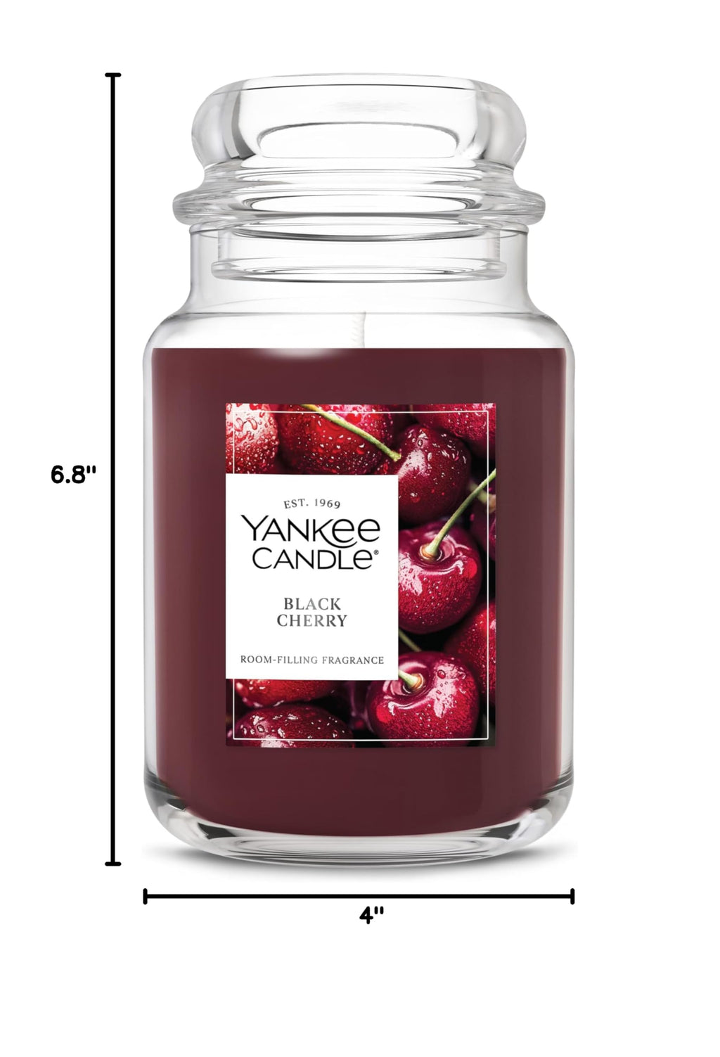 Yankee Candle Macintosh Scented Candle, 22oz Large Jar