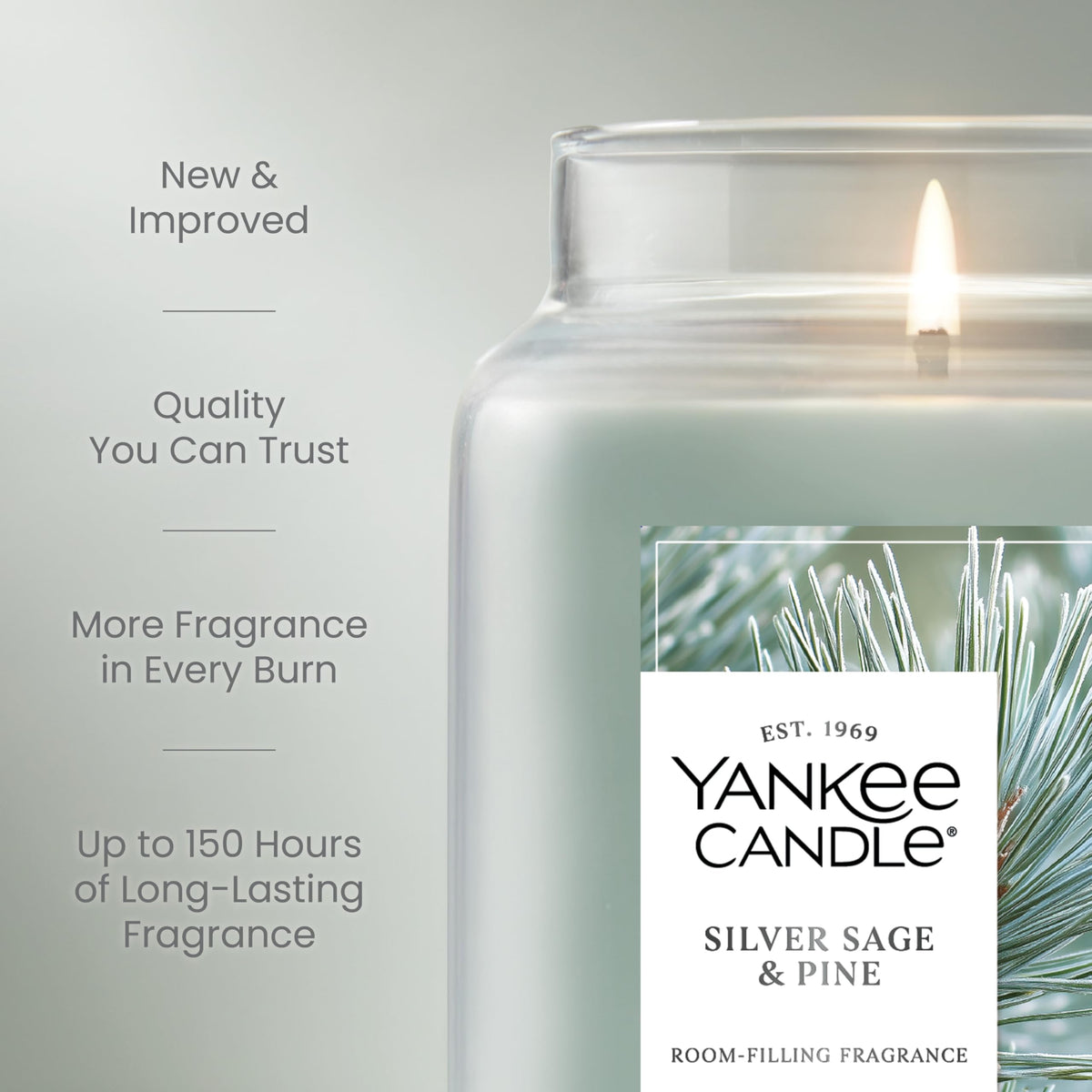 Yankee Candle Balsam & Cedar Scented Candle, 22oz Large Jar