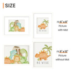 upsimples 8x10 Picture Frames, Gallery Wall Frames Set of 5, Black