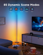 Govee RGBIC Floor Lamp Basic, 1000lm LED Corner Lamp, Champagne