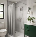 Rain Shower Head with Handheld Showerhead, Chrome 1.8GPM 460311