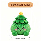 Plush Stuffed Dumpling Squishies, 3.94" Big Rainbow Squishes with Steamer