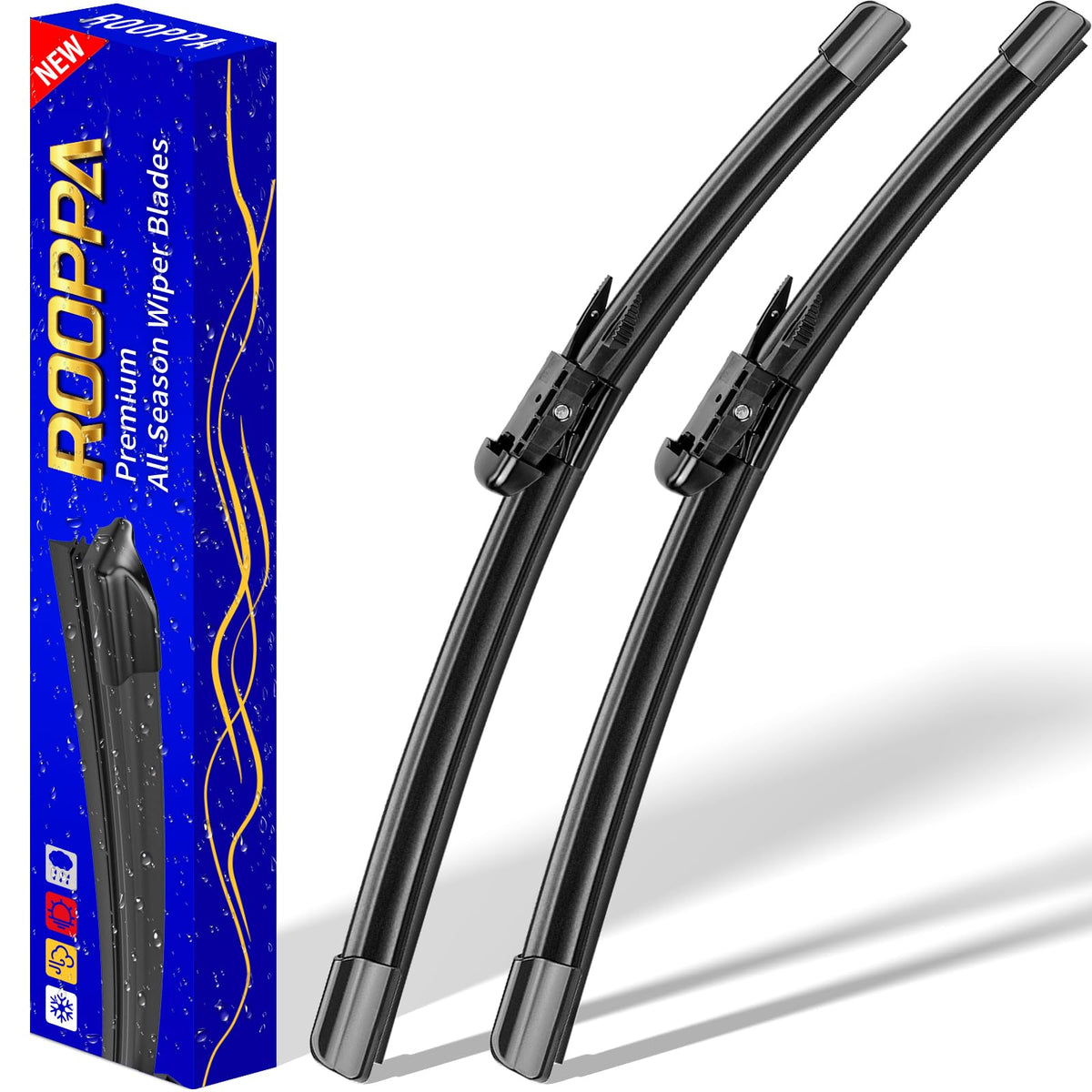 13" 13" Front Wipers Fits Alfa Romeo Spider 1969-1970 Wiper Blades