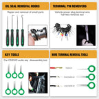 GOOACC 238Pcs Auto Trim Removal Tool and Push Pin Retainer Clip Set