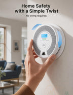 X-Sense Smoke Detector Carbon Monoxide Detector Combo, SC07, 1-Pack