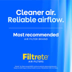 Filtrete 16x25x1 Air Filter, MERV 11, MPR 1000, 4 HVAC Filters