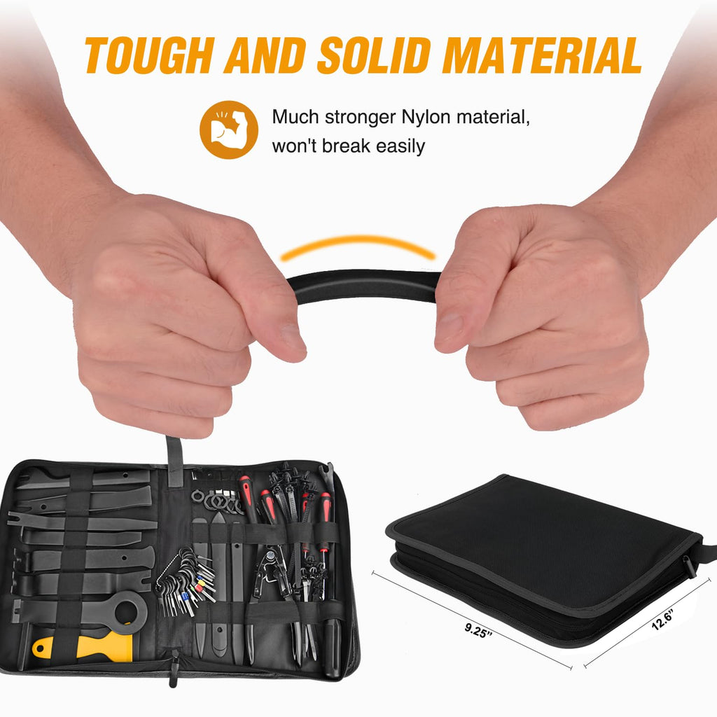 GOOACC 238Pcs Auto Trim Removal Tool and Push Pin Retainer Clip Set